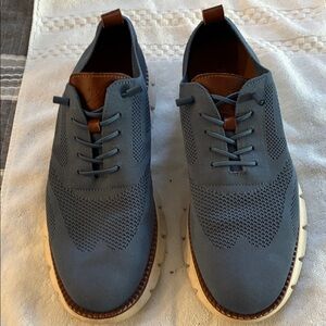Breeze Men's Blue Casual Shoes